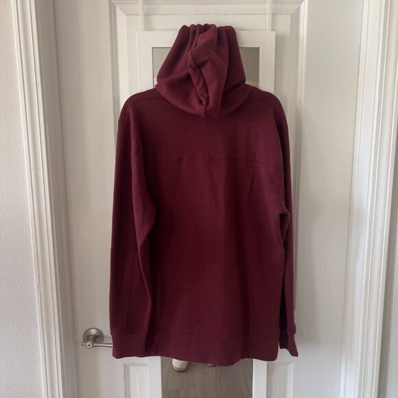 700 John Elliott Burgungy Villian Hoodie Size 4 Color Red Maroon - Picture 6 of 6
